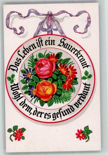 Spruch Serie Bauernteller AHF Nr. 254 Porzellan