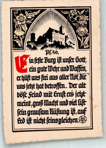 Liederkarte Perlen d. Ev. Choralgutes Serie 1 Luther