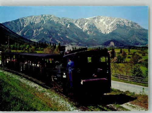 Puchberg am Schneeberg Bergbahn Puchberg-Hochschneeberg Fotograf Ledermann Zahnradbahn Foto AK
