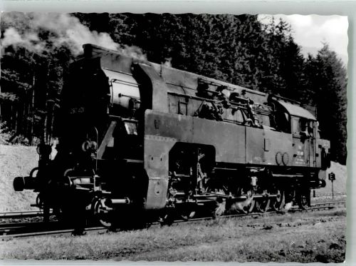 Dampflokomotive 297.401 der Erzbergbahn Österreich Fotograf Brunner Zahnradbahn Foto AK