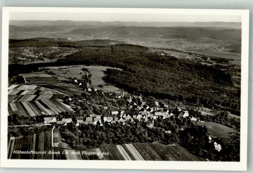 73630 W7064 Buoch 1941 Foto AK Fliegeraufnahme des Ortes mit Kirche St. Sebastian