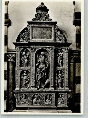 50259 W5024 Brauweiler , Rheinl Foto AK Antoniusaltar der ehemaligen Benediktinerabtei Deutscher Kunstverlag 5