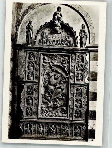 50259 W5024 Brauweiler , Rheinl Foto AK Michaelsaltar der ehemaligen Benediktinerabtei Deutscher Kunstverlag 6