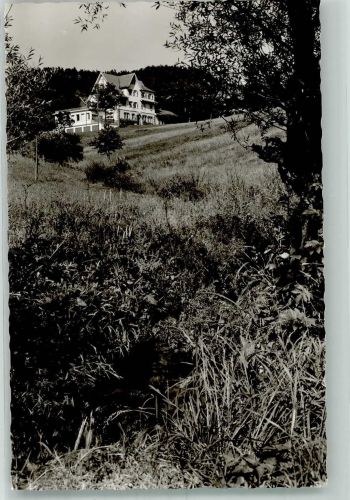 76593 W7562 Lautenbach , Murgtal Foto AK Gasthaus Pension Lautenfels