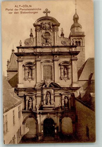 50667 W5021 Köln Altstadt-Süd 101 1910 - Portal der Pantaleonskirche