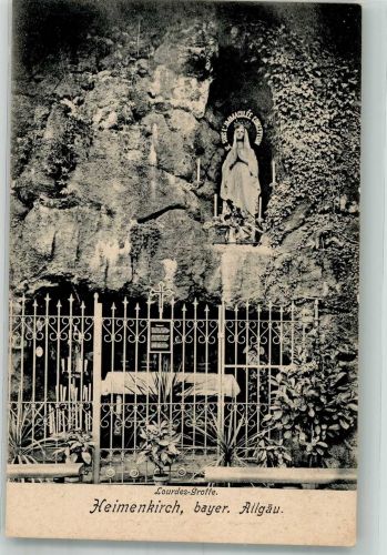 88178 W8999 Heimenkirch 1908 - LourdesGrotte
