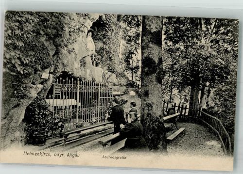 88178 W8999 Heimenkirch 1910 - Lourdesgrotte