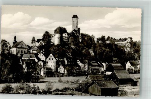 91284 W8574 Neuhaus a d Pegnitz Foto AK Burg Veldenstein