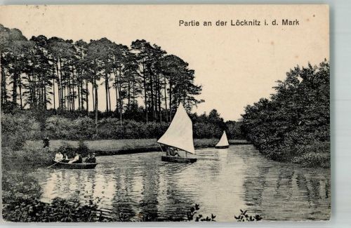 15537 O1252 Grünheide , Mark 1921 - Löcknitz