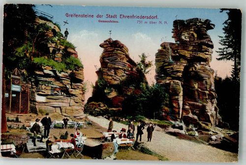 09427 O9373 Ehrenfriedersdorf 1915 - Gasthaus Greifenstein-Berghaus