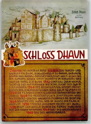 55606 W6570 Dhaun - Schloss Dhaun Chronik