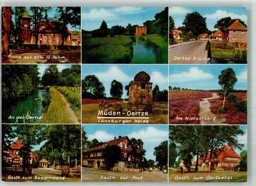 29328 W3105 Müden , Örtze - Gasthaus zum Oertzetal Gasthaus zum Bauernwald