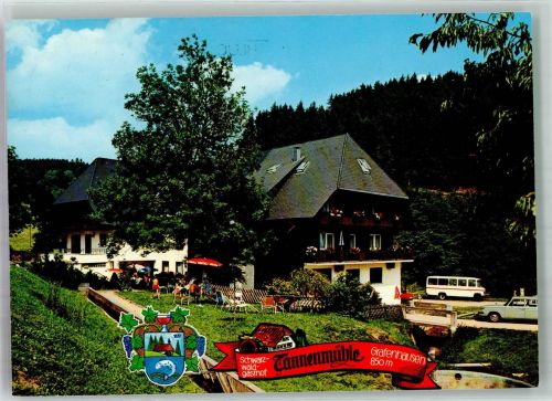 79865 W7821 Grafenhausen , Hochschwarzw - Gasthaus Tannenmühle Hotel