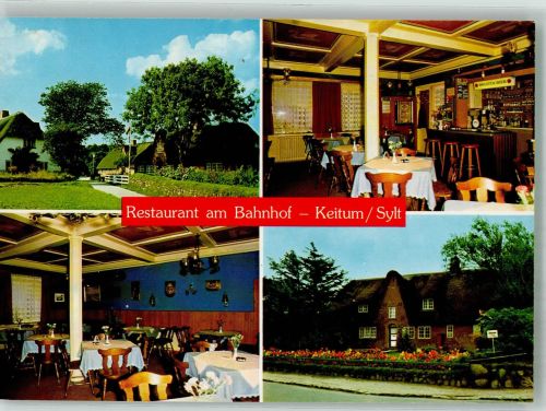 25980 W2280 Keitum - Gasthaus am Bahnhof