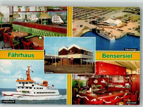 26427 W2943 Bensersiel - Fährhaus Fähre langeoog III
