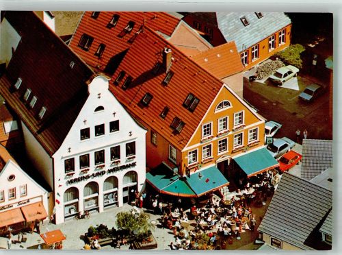 24376 W2340 Kappeln , Schlei - Hotel Gasthaus Pension Aurora Fliegeraufnahme