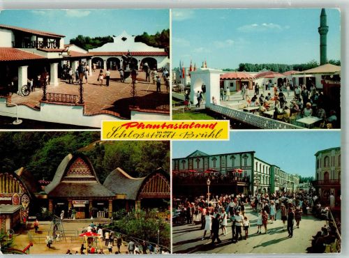 50321 W5040 Brühl , Rheinl - Freizeitpark Phantasialand