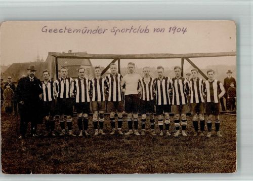 W2850 Geestemünde Fußballmannschaft 1904 BOAKC