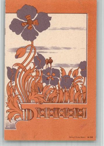 Mohn Jugendstil Kunstgeschichte Wien BOAKC