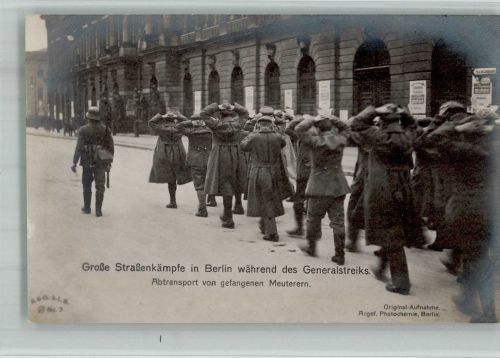 W1000 Berlin, unsortiert Große Straßenkämpfe in Berlin Generalstreik Revolution 1920 BOAKC