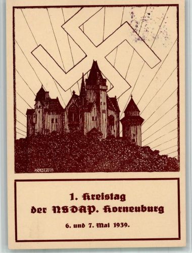 Korneuburg 1. Kreistag der NSDAP Propaganda WK II 1939 BOAKC