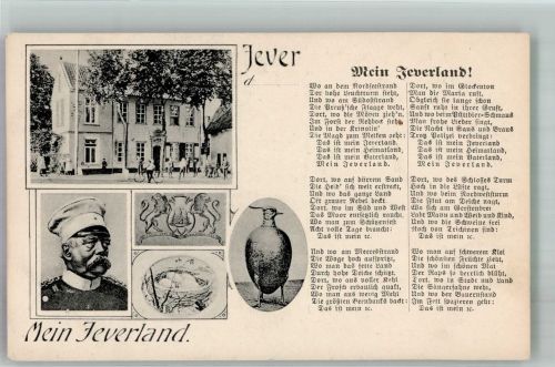 26441 W2942 Jever Lieder AK Lied mein Jeverland