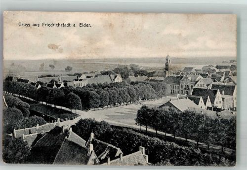 25840 W2254 Friedrichstadt , Eider - Gruss aus