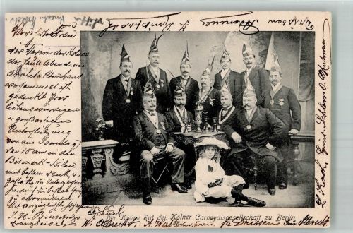 Der kleine Rat dedr Kölner Gesellschaft zu Berlin Karneval 1903