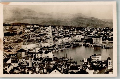 Split Spalato Foto AK Hafen