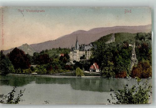 Slovenj Gradec Windischgrätz 1907 Foto AK Schloss Grad Windischgraetz