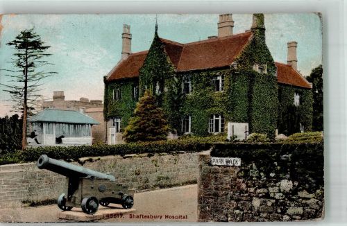 Dorchester 1915 Foto AK Shaftesbury Krankenhaus Kannone