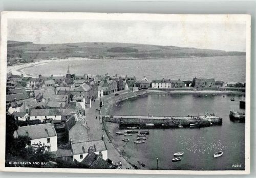Aberdeen 1949 Foto AK Stonehaven Hafen Schwimmbad Strand
