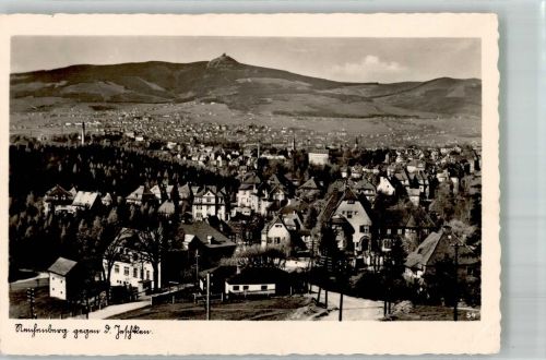Liberec Reichenberg i. Böhmen Foto AK Jeschken
