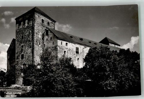 Turku Abo 1940 Foto AK Schloss Turun Linna