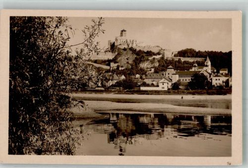 Trencin Trentschin Foto AK Burg