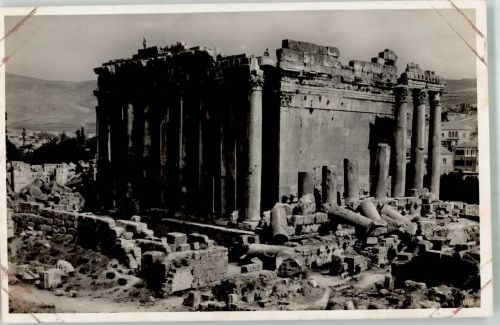 Baalbek Foto AK Bacchuss- Tempel