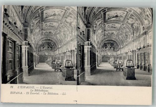 El Escorial Stereo AK Bibliothek