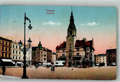Opava Troppau 1917 Foto AK Oberring
