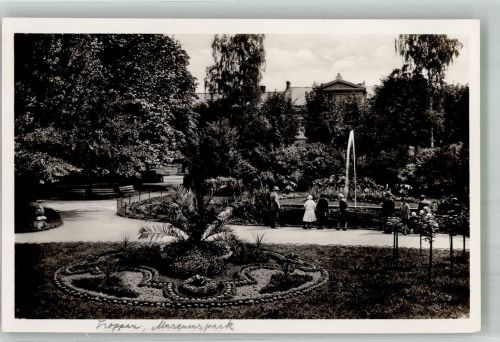 Opava Troppau Foto AK Museumspark