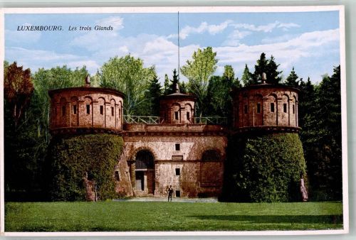 Luxembourg Luxemburg Foto AK Les trois Glands