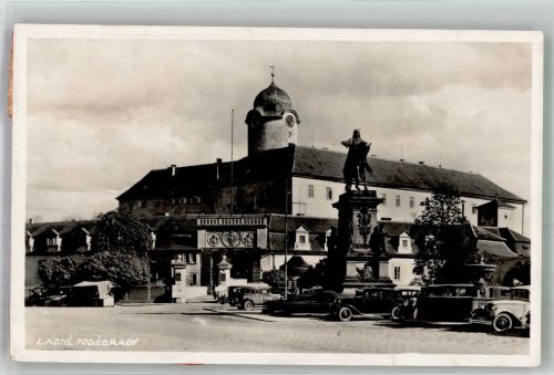 Podebrady Bad Podiebrad 1936 - Auto Denkmal Express