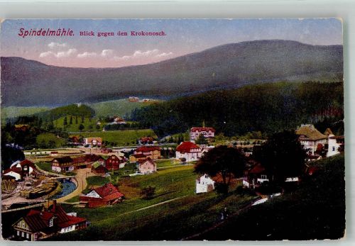 Spindleruv Mlyn Spindelmühle 1914 Foto AK
