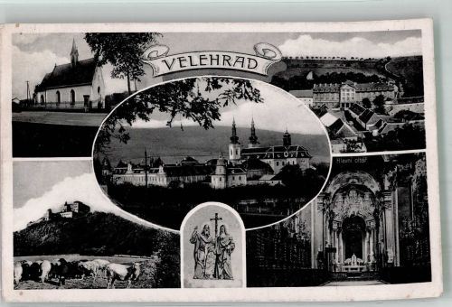 Velehrad Welehrad 1940 Foto AK Kirche