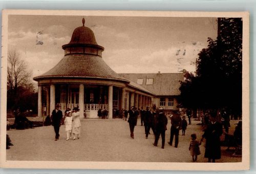 Podebrady Bad Podiebrad 1944 Foto AK Kurpark