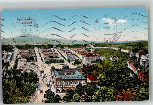 Frantiskovy Lazne Franzensbad 1929 Foto AK