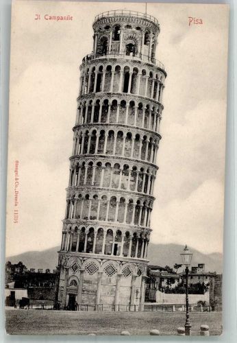 56100 Pisa Foto AK Denkmal Schiefer Turm