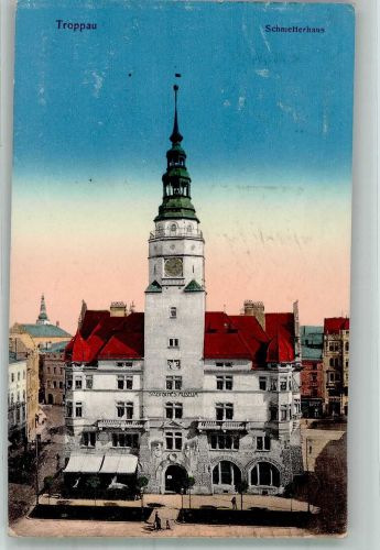 Opava Troppau 1915 Foto AK Schmetterhaus