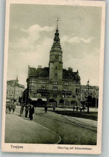 Opava Troppau 1923 Foto AK Schmetterhaus