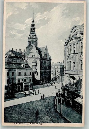 Opava Troppau 1930 Foto AK Oberring