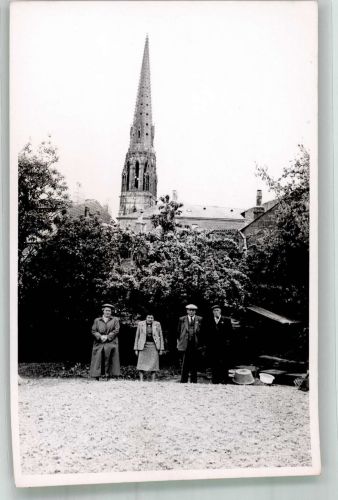 85290 Saint-Laurent-sur-Sevre Foto AK Ort handschriftlich